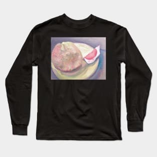 Pink grapefruit Long Sleeve T-Shirt